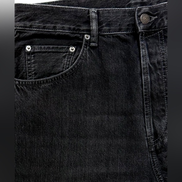 Acne Studios | NWOT | Wide Straight Jeans | Vintage Black | 31x34 - Picture 5 of 7